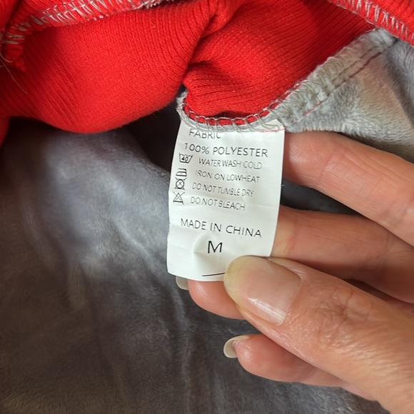 Dog plaid hoodie size M - Picture 5 of 5